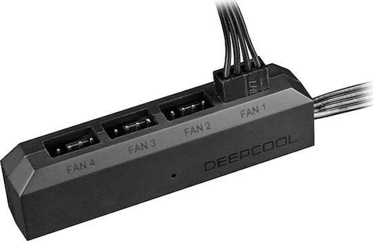 Deepcool FH-04 Fan Hub Black