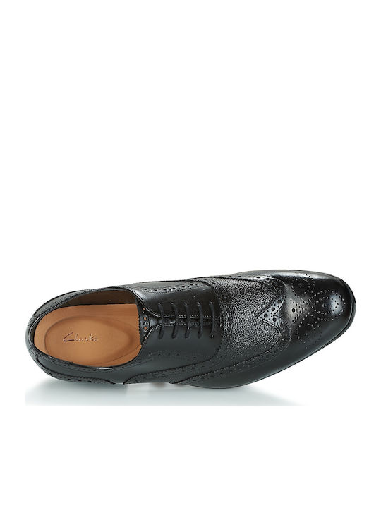 Gilmore Limit Δερμάτινα Ανδρικά Oxfords Μαύρα