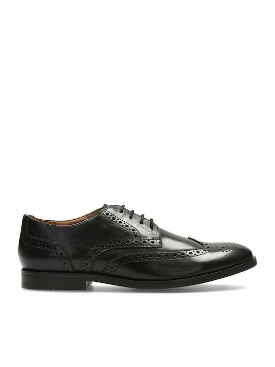 Gilmore Limit Δερμάτινα Ανδρικά Oxfords Μαύρα
