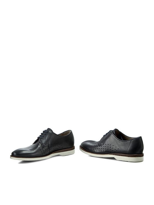 Tulik Edge Men's Leather Oxfords Blue