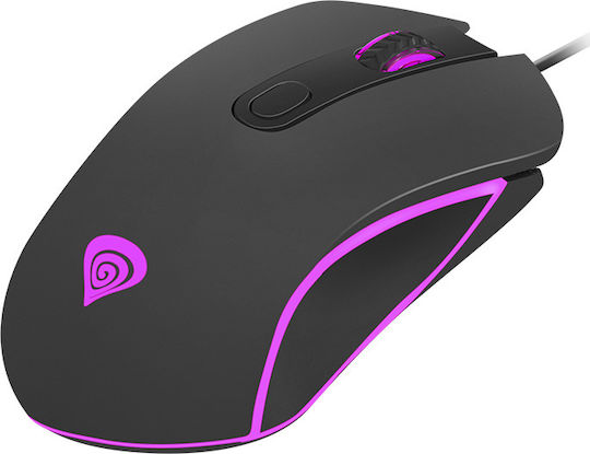 Genesis Krypton 150 RGB Gaming Ποντίκι Μαύρο