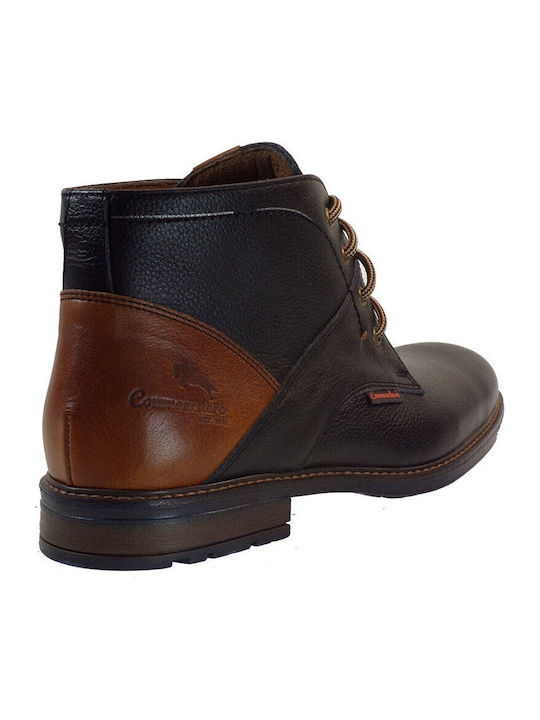 Piele Negru Ghete barbati
