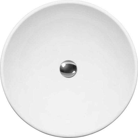 Serel 2012 Επικαθήμενος Νιπτήρας Πορσελάνης 45x45x15.5cm Λευκός