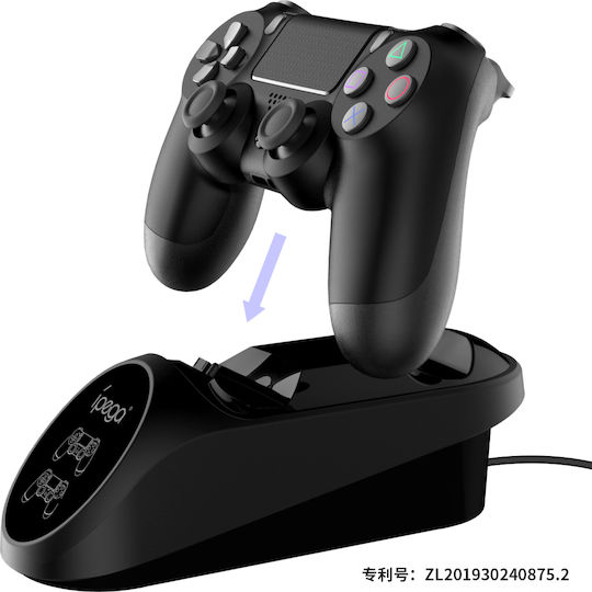 iPega 9180 Charging Station for 2 controllers PS4 Black
