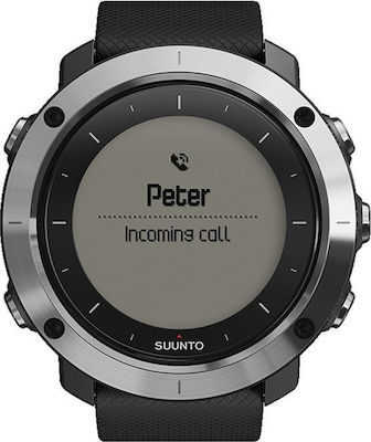 Suunto Traverse Неръждаема стомана 50мм Водоустойчив Смартчасовник (Черен)