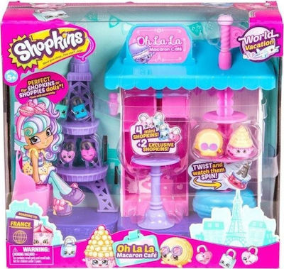 Giochi Preziosi Miniature Toy S8 World Vacation Oh La La Macaron Cafe Shopkins for 5+ Years