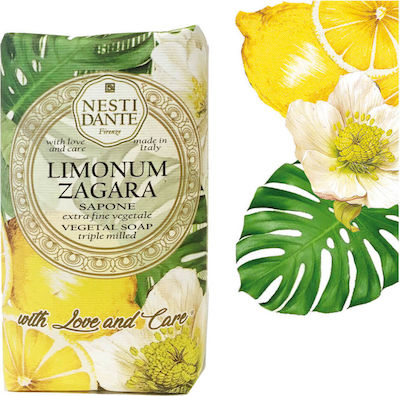 Nesti Dante Limonum Zagara Triple Milled Extra Fine Vegetable Soap 250gr