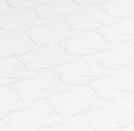 vidaXL Mattress Topper Semi-Double Foam with Removable Cover 120x200x6cm