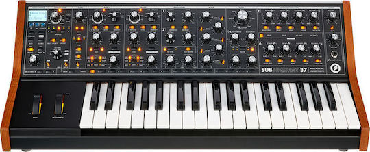 Moog Synthesizer Subsequent 37 with 37 Dynamic Keys Black