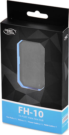 Deepcool FH-10 Fan Hub 10 Port Μαύρο