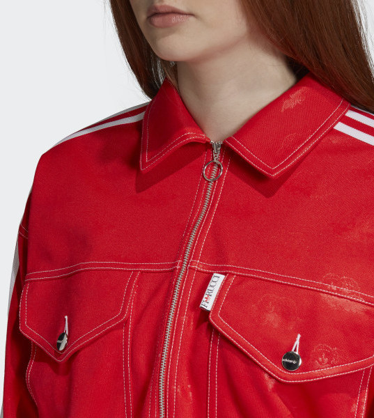 fiorucci vinyl track jacket