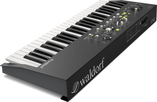 Waldorf Synthesizer STVC με 49 Δυναμικά Πλήκτρα Μαύρο