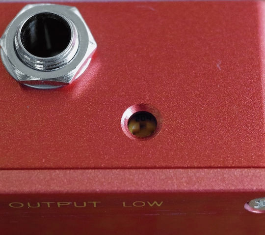 One Control Strawberry Red Overdrive Πετάλι Effect Over­drive Ηλεκτρικής Κιθάρας