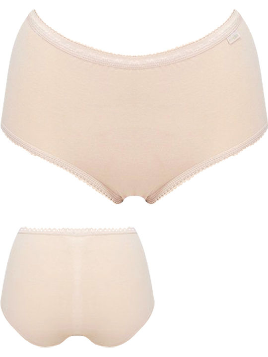 Βαμβακερά Damen Boxer 2Pack Beige