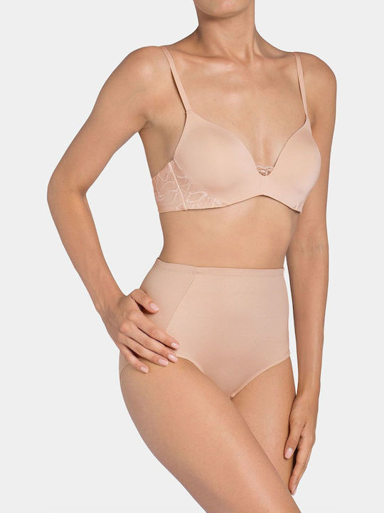 Triumph Becca High Slip Σύσφιξης Χωρίς Ραφές Μπεζ