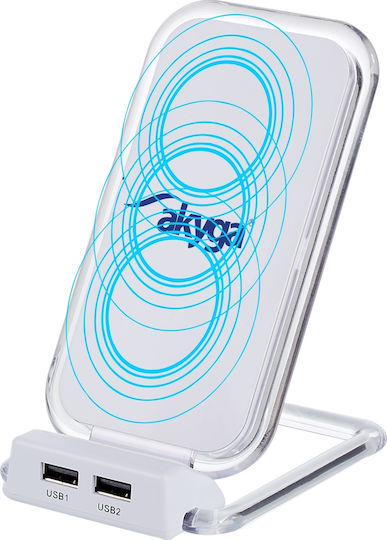 Akyga Akyga Kabellose Ladestation Qi Pad 10W Weiß