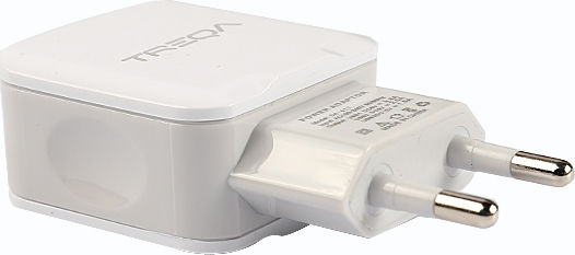 Treqa Ladegerät ohne Kabel mit USB-A Anschluss Weißs (CH-617)
