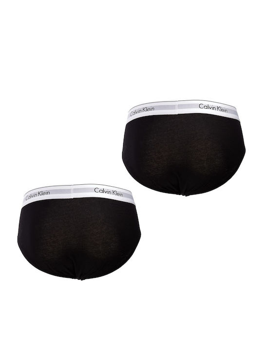 Calvin Klein Slipuri pentru bărbați Negre 2Pachet