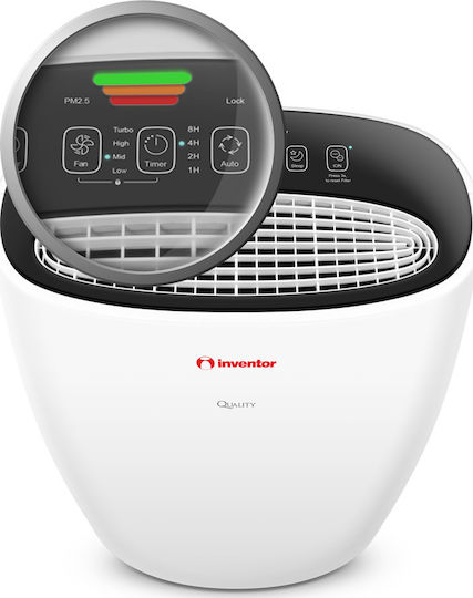 Inventor Ionizer / Air Purifier 32W for Spaces 45m²