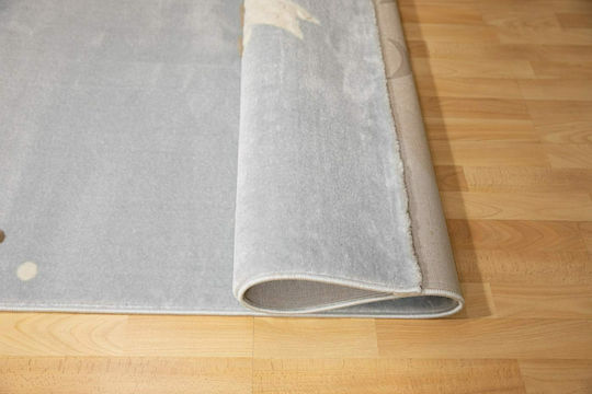 Ezzo 8612 Kids Rug Albastru deschis 160x230cm Thickness 12mm