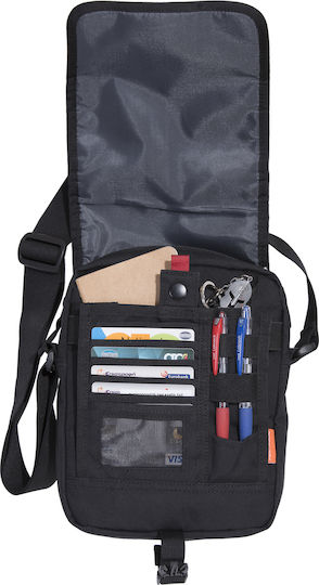 Pentagon Messenger Military Pouch Shoulderbags made of Polyester Black 2.8lt