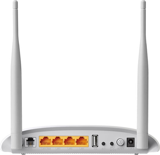 TP-LINK TD-W9970 v3 Ασύρματο VDSL2 Modem Router Wi‑Fi 4 με 4 Θύρες