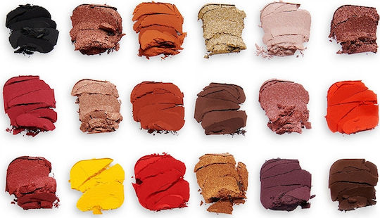 Revolution Beauty Forever Flawless Eye Shadow Palette in Solid Form Fire 1.1gr