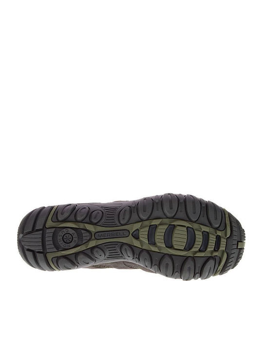 Merrell Alverstone Mid GTX Ανδρικά Ορειβατικά Μποτάκια Αδιάβροχα με Μεμβράνη Gore-Tex Καφέ