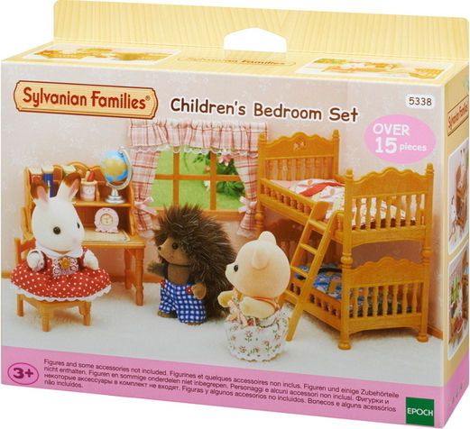 Epoch Toys Miniaturspielzeug Children's Bedroom Set Sylvanianische Familien für 3+ Jahre 21cm (Verschiedene Designs/Sortimente von Designs) 1 Stk