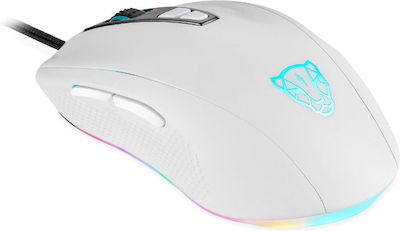 Motospeed V60 RGB Gaming Gaming Maus 5000 DPI Weiß