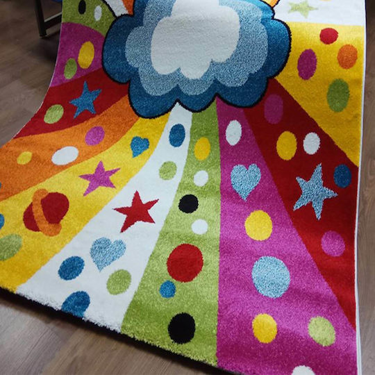 Eurofil 5353 Детско килимче Облаци Многоцветен 160x230см