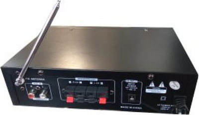 Amplificator Karaoke BT-306 în Culoare Negru