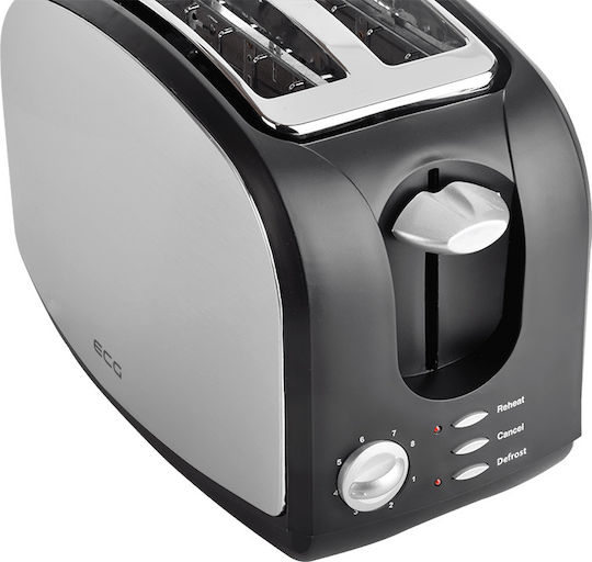ECG ST 968 Φρυγανιέρα 2 Θέσεων 900W Inox