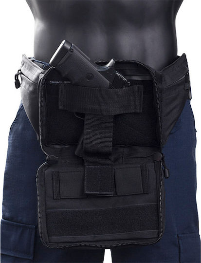 Survivors Military Pouch Waist made of Polyester Black
