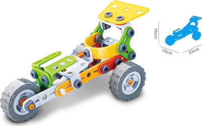 Hanye Plastic Construction Toy Build & Play Τρίκυκλη Formula Kid 5++ years