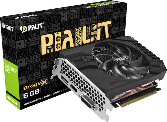 Palit GeForce GTX 1660 Super 6GB GDDR6 StormX Κάρτα Γραφικών