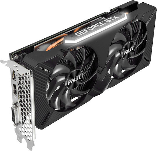 Palit GeForce GTX 1660 6GB GDDR6 GamingPro OC Κάρτα Γραφικών