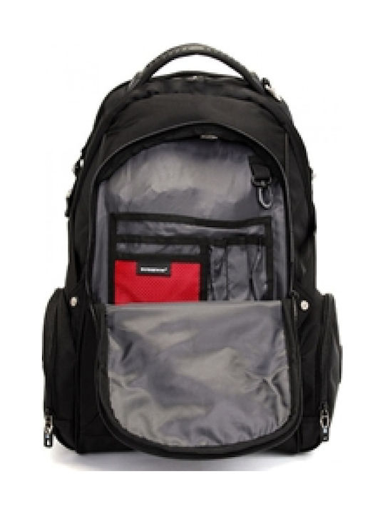 Suissewin Backpack Αδιάβροχο Μαύρο