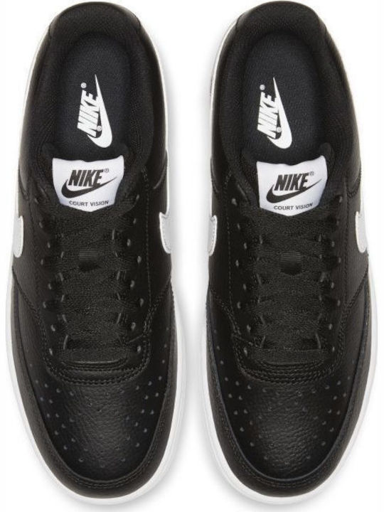 Court Vision Low Sneakers Black / White