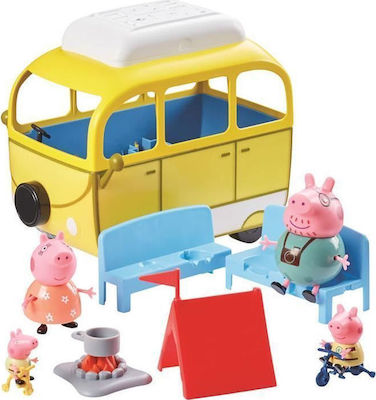 Giochi Preziosi Miniature Toy Όχημα για Κάμπινγκ Peppa Pig for 3+ Years 22cm.