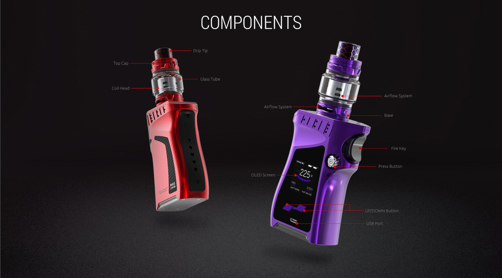 Smok Mag Kit Red Camouflage | Skroutz.gr