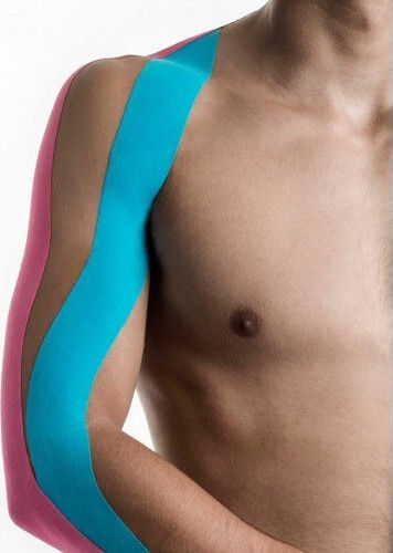 Sanaflex Medline K100 Kinesiology Tape 5cm x 5m Blue