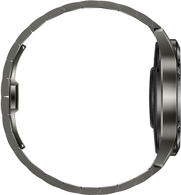 Huawei Watch GT 2 Elite 46mm mit Pulsmesser (Titanium Gray)