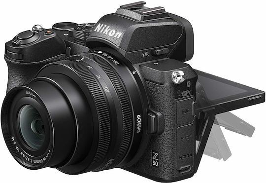 Nikon Z 50 Mirrorless Cameră Kit (Z DX 16-50mm F3.5-6.3 VR) Neagră