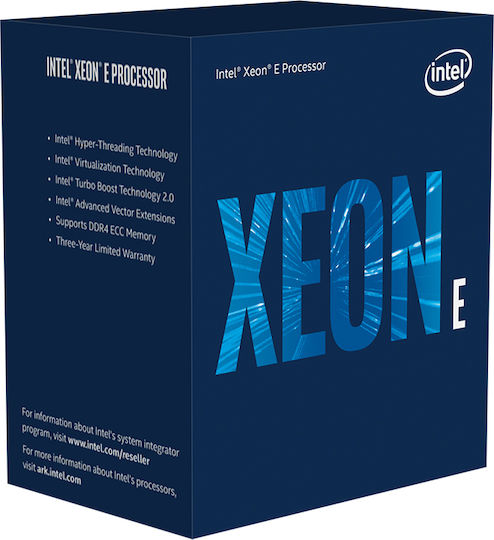 Intel Xeon E-2234 3.60GHz Επεξεργαστής 4 Πυρήνων για Socket 1151 Tray