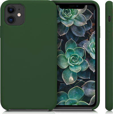 KWmobile Flexible Silicone Back Cover Green (iPhone 11)