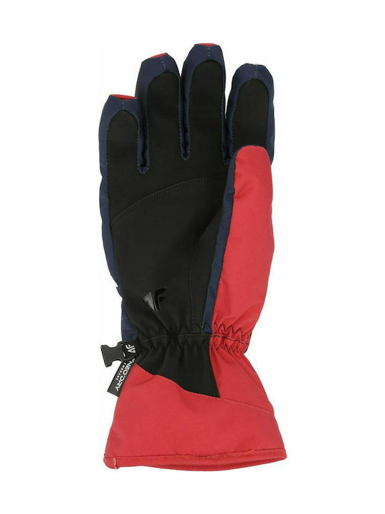 4F Women's Ski & Snowboard Gloves Red