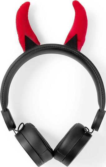 Nedis Wired On Ear Headphones Black