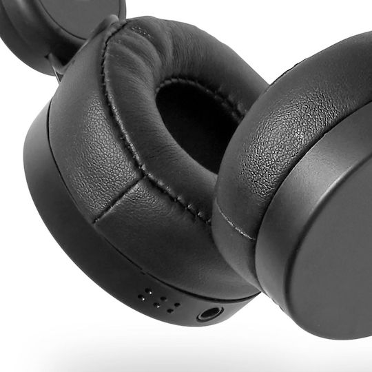 Nedis Wired On Ear Headphones Black