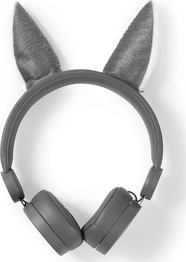 Nedis Жични On Ear Слушалки Сиви